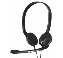 Наушники с микрофоном Sennheiser PC 3 CHAT черный 2м накладные оголовье (504195)