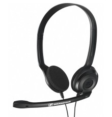 Наушники с микрофоном Sennheiser PC 3 CHAT черный 2м накладные оголовье (504195)