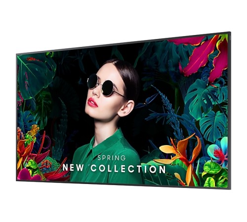 Панель Samsung 55" QM50C черный VA LED 8ms 16:9 DVI HDMI M/M матовая 4000:1 500cd 178гр/178гр 3840x2160 DP RCA Да 4K USB 18.1кг
