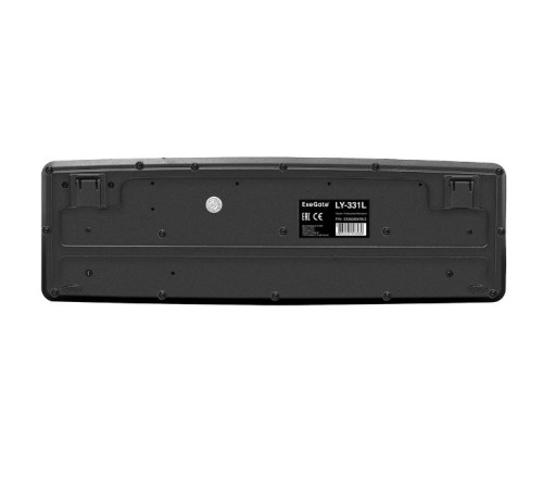 Exegate EX263906RUS Клавиатура Exegate LY-331L, <USB, шнур 2м, черная, 104кл, Enter большой>, Color box Exegate EX263906RUS Клавиатура Exegate LY-331L, <USB, шнур 2м, черная, 104кл, Enter большой>, Color box