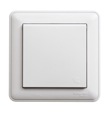 Systeme electric RS16-152B-18 W59 AQUA РОЗЕТКА с заземлением со шторками, 16А, IP44, в сборе, БЕЛЫЙ