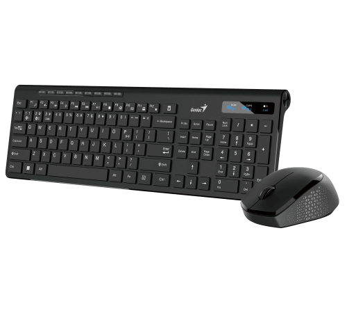 Комплект кл-ра+мышь беспроводн. Genius Smart KM-8230 black USB (31340015408) Комплект кл-ра+мышь беспроводн. Genius Smart KM-8230 black USB (31340015408)