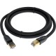 GCR Патч-корд PROF прямой 7.5m, FTP медь кат.6, позолоч. контакты и  коннектор, 25 AWG, Deluxe ethernet high speed 10 Гбит/с, RJ45, T568B, GCR-52548 Greenconnect GCR-52548