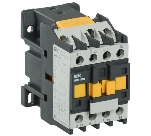 Контактор КМИе-10910 9А 230В/АС3 1НО IEK KKME11-009-230-10 Контактор КМИе-10910 9А 230В/АС3 1НО IEK KKME11-009-230-10