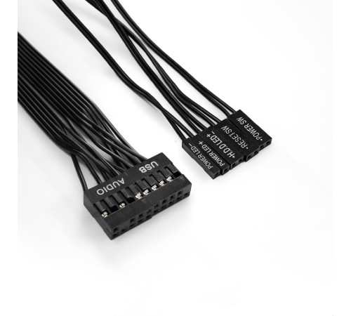 Exegate EX290172RUS Корпус Miditower ExeGate AA-440 (ATX, без БП, 2*USB, аудио, черный)