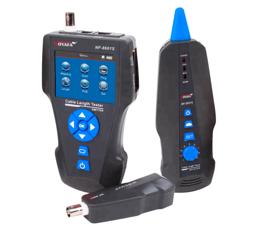 Многофункциональный кабельный тестер Noyafa NF-8601S (Русифицированное меню)