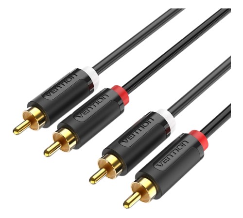 Кабель Vention аудио 2RCA M/2RCA M - 2м Чёрный Кабель Vention 2RCA(m)/2RCA(m) - 2 м (BCMBH) Кабель Vention аудио 2RCA M/2RCA M - 2м Чёрный Кабель Vention 2RCA(m)/2RCA(m) - 2 м (BCMBH)