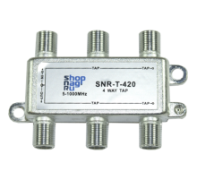 Ответвитель абонентский SNR-T-414 на 4 отвода, вносимое затухание IN-TAP 14dB.