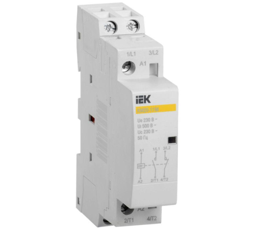 Контактор модульный КМ20-11М AC IEK MKK11-20-11