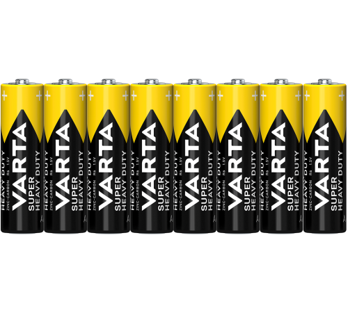 Батарейка Varta SUPERLIFE R6 AA Shrink 8 Heavy Duty 1.5V (2006) (8/48/240) (8 шт.) VARTA 02006101308