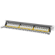 Коммутационная панель SNR, 19" экранированная, 1U, 24 порта, cat.5e, горизонтальная заделка