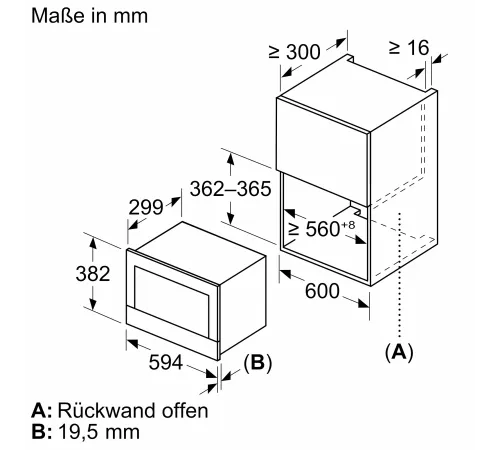 Встраиваемые микроволновые печи BOSCH Bosch BEL7321B1