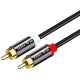 Кабель соединит 2xRCA (M) - 2xRCA (M),1.5m, TelecomPRO <TAV7158M-1.5M> VCOM Кабель-переходник Telecom 2 x RCA M/2 x RCA M (TAV7158M-1.5M)