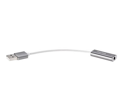 Переходник аудио USB2.0(M)-->3.5мм F (гнездо) Telecom  0.1м <TA316U> VCOM Переходник Telecom USB 2.0 Type-AM/mini jack 3.5 mm F (TA316U)