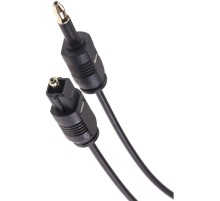 Оптический кабель (Toslink)-M -- >(Toslink)-miniM ,1m, Telecom <TOC2023-1M> VCOM Кабель Telecom Toslink (m)/Toslink mini (m) - 1 м (TOC2023-1M)