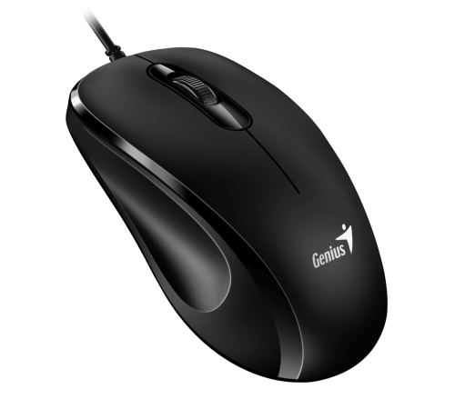 Мышь проводная Genius DX-101 black, 1200dpi, USB (31010026400)