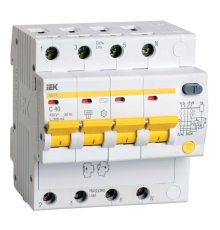 Iek MAD10-4-040-C-300 Диф.автомат АД14 4Р 40А 300мА ИЭК