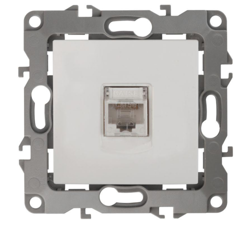Розетка компьютерная Эра12 12-3107-01 RJ45 бел. Эра Б0014723