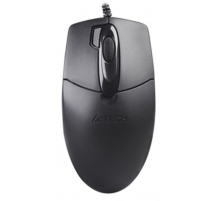 Мышь A4Tech OP-730D черный оптическая (1000dpi) USB (4but)
