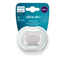 Пустышка ultra air, бежевая без рисунка, 18+ мес., 1 шт. Philips Пустышка ultra air, бежевая без рисунка, 18+ мес., 1 шт. (SCF354/01)