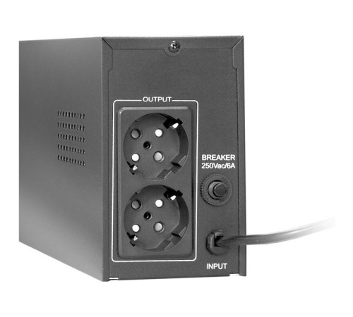 Exegate EP244543RUS ИБП Exegate Power  Back BNB-600  <600VA, Black, 2 евророзетки>