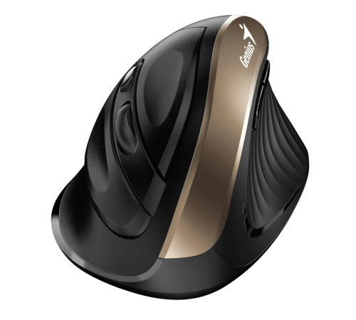 Мышь беспроводная вертикальная Genius Ergo 8250S Black vertical (2400dpi, USB) (31030031400)