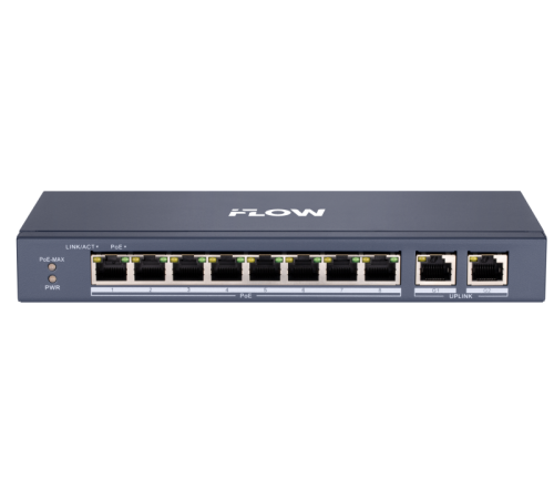 Коммутатор 8PORT 10/100M POE F-SW-EU410POE-V/L IFLOW