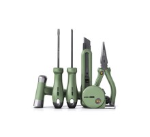 Набор ручного инструмента "Home Series Green" Deli HT0006L  6 предметов