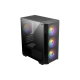 Корпус MSI MAG FORGE M100A, MATX, BLACK, WINDOW, 2x3.5", Compatible with 2.5" (Max up to 4x2.5"), 1xUSB 3.2 Gen 1, 2xUSB 2.0, FRONT 3x120mm ARGB, REAR 1x120mm ARGB (MAG FORGE M100A)