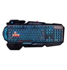 Клавиатура A4Tech Bloody B314 черный USB Multimedia for gamer LED (подставка для запястий)