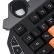 Клавиатура A4Tech Bloody B314 черный USB Multimedia for gamer LED (подставка для запястий)