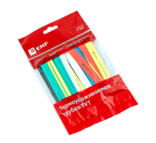 Трубка термоусаживаемая ТУТ нг 16/8 (7 цветов по 3шт) 100мм PROxima