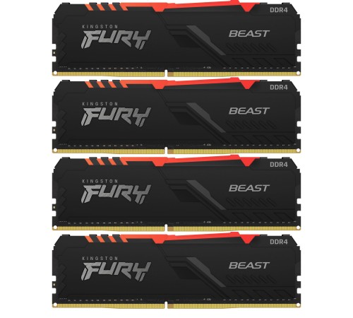 Память оперативная Kingston KF432C16BB2AK4/128