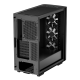 Корпус Deepcool CK560 без БП, боковое окно (закаленное стекло), 3xARGB LED 120мм вентилятора спереди и 1x140мм вентилятор сзади, черный, ATX (CK560)