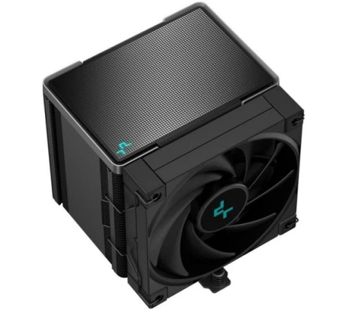 Кулер для процессора DEEPCOOL AK500 ZERO DARK LGA20XX/1700/1200/115X/AM5/AM4 (9шт/кор, TDP 240W, PWM, Fan 120mm, 5 тепл. Трубок, Copper Base, черный) RET (AK500 ZERO DARK) Кулер для процессора DEEPCOOL AK500 ZERO DARK LGA20XX/1700/1200/115X/AM5/AM4 (9шт/кор, TDP 240W, PWM, Fan 120mm, 5 тепл. Трубок, Copper Base, черный) RET (AK500 ZERO DARK)