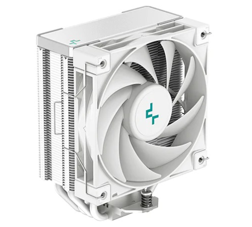 Кулер для процессора DEEPCOOL AK400 WH LGA1700/1200/115X/AM5/AM4 (18шт/кор, TDP 260W, PWM, Fan 120mm, 4 тепл. Трубки, белый) RET (AK400 WH) Кулер для процессора DEEPCOOL AK400 WH LGA1700/1200/115X/AM5/AM4 (18шт/кор, TDP 260W, PWM, Fan 120mm, 4 тепл. Трубки, белый) RET (AK400 WH)