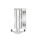 Кулер для процессора DEEPCOOL AK400 WH LGA1700/1200/115X/AM5/AM4 (18шт/кор, TDP 260W, PWM, Fan 120mm, 4 тепл. Трубки, белый) RET (AK400 WH)