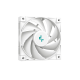Кулер для процессора DEEPCOOL AK400 WH LGA1700/1200/115X/AM5/AM4 (18шт/кор, TDP 260W, PWM, Fan 120mm, 4 тепл. Трубки, белый) RET (AK400 WH)