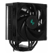Кулер для процессора DEEPCOOL AK400 ZERO DARK LGA1700/1200/115X/AM5/AM4 (18шт/кор, TDP 260W, PWM, Fan 120mm, 4 тепл. Трубки, черный) RET (AK400 ZERO DARK)