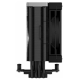 Кулер для процессора DEEPCOOL AK400 ZERO DARK LGA1700/1200/115X/AM5/AM4 (18шт/кор, TDP 260W, PWM, Fan 120mm, 4 тепл. Трубки, черный) RET (AK400 ZERO DARK)
