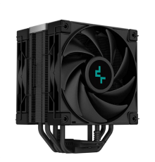 Кулер для процессора DEEPCOOL AK400 ZERO DARK PLUS LGA1700/1200/115X/AM5/AM4 (12шт/кор, TDP 260W, PWM, DUAL Fan 120mm, 4 тепл. Трубки, черный) RET (AK400 ZERO DARK PLUS)