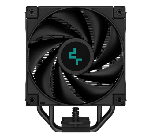 Кулер для процессора DEEPCOOL AK400 ZERO DARK PLUS LGA1700/1200/115X/AM5/AM4 (12шт/кор, TDP 260W, PWM, DUAL Fan 120mm, 4 тепл. Трубки, черный) RET (AK400 ZERO DARK PLUS)