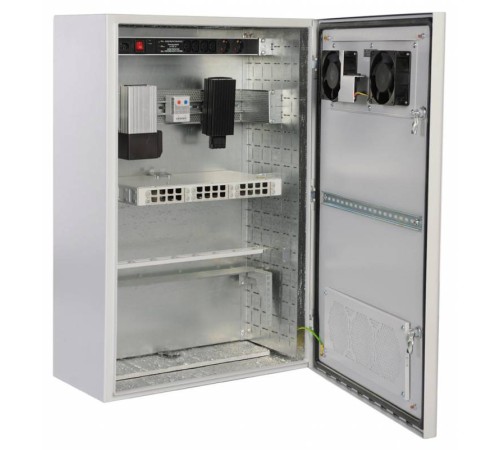 Шкаф коммутационный ЦМО (ШТВ-Н-6.6.3-4ААА) настенный 6U 600x330мм пер.дв.вентил. задн.дв.стал.лист несъемн.бок.пан. 57кг серый 220мм 27кг 400мм IP65 уличный всепогодный Шкаф коммутационный ЦМО (ШТВ-Н-6.6.3-4ААА) настенный 6U 600x330мм пер.дв.вентил. задн.дв.стал.лист несъемн.бок.пан. 57кг серый 220мм 27кг 400мм IP65 уличный всепогодный