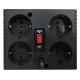 Стабилизатор напряжения Powercom TCA-3000 Black 1500Вт 3000ВА черный