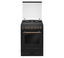 Плита Газовая Hansa FCGA62109 черный реш.чугун