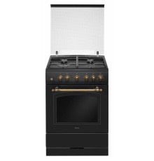 Плита Газовая Hansa FCGA62109 черный реш.чугун