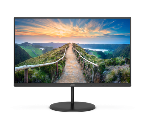 Монитор 23,8" AOC Q24V4EA 2560x1440 75Hz IPS LED 16:9 4ms HDMI DP 20M:1 1000:1 178/178 250cd Tilt Speakers Black (Q24V4EA)