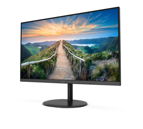 Монитор 23,8" AOC Q24V4EA 2560x1440 75Hz IPS LED 16:9 4ms HDMI DP 20M:1 1000:1 178/178 250cd Tilt Speakers Black (Q24V4EA)