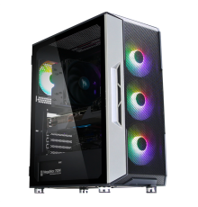Корпус ZALMAN I3 NEO WHITE, ATX, WHITE, FRONT MESH, WINDOW, 2x3.5", 3x2.5", 1xUSB2.0, 2xUSB3.0, FRONT 3x120mm RGB, REAR 1x120mm RGB (I3 NEO White)