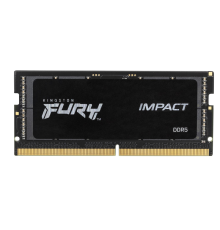 Оперативная память Kingston DDR5 16GB 4800MT/s CL38 SODIMM FURY Impact PnP (KF548S38IB-16)